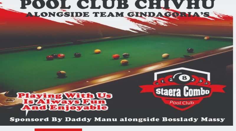 Chivhu club hosts pool tournament